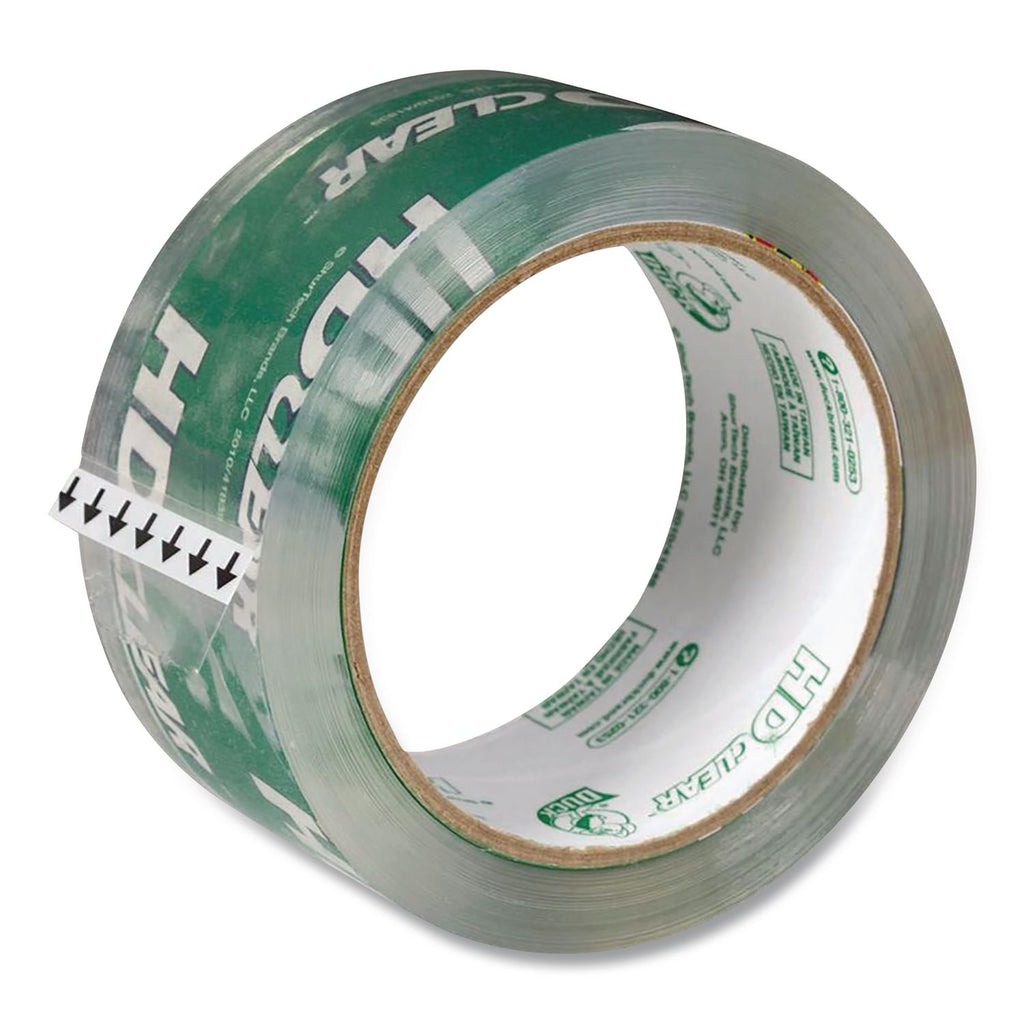 Heavy-Duty Carton Packaging Tape, 3" Core, 1.88" x 109.3 yds, Clear, 6/Pack