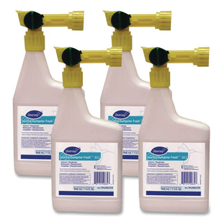 Dumpster Fresh, Floral, 32 oz Spray Bottle, 4/Carton