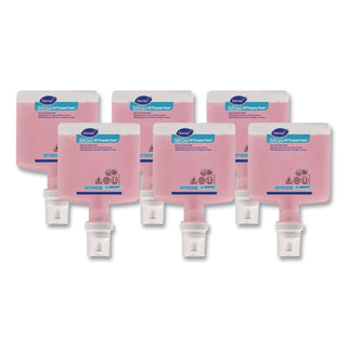 Soft Care All Purpose Foam for IntelliCare Dispensers, Floral, 1.3 L Cartridge, 6/Carton