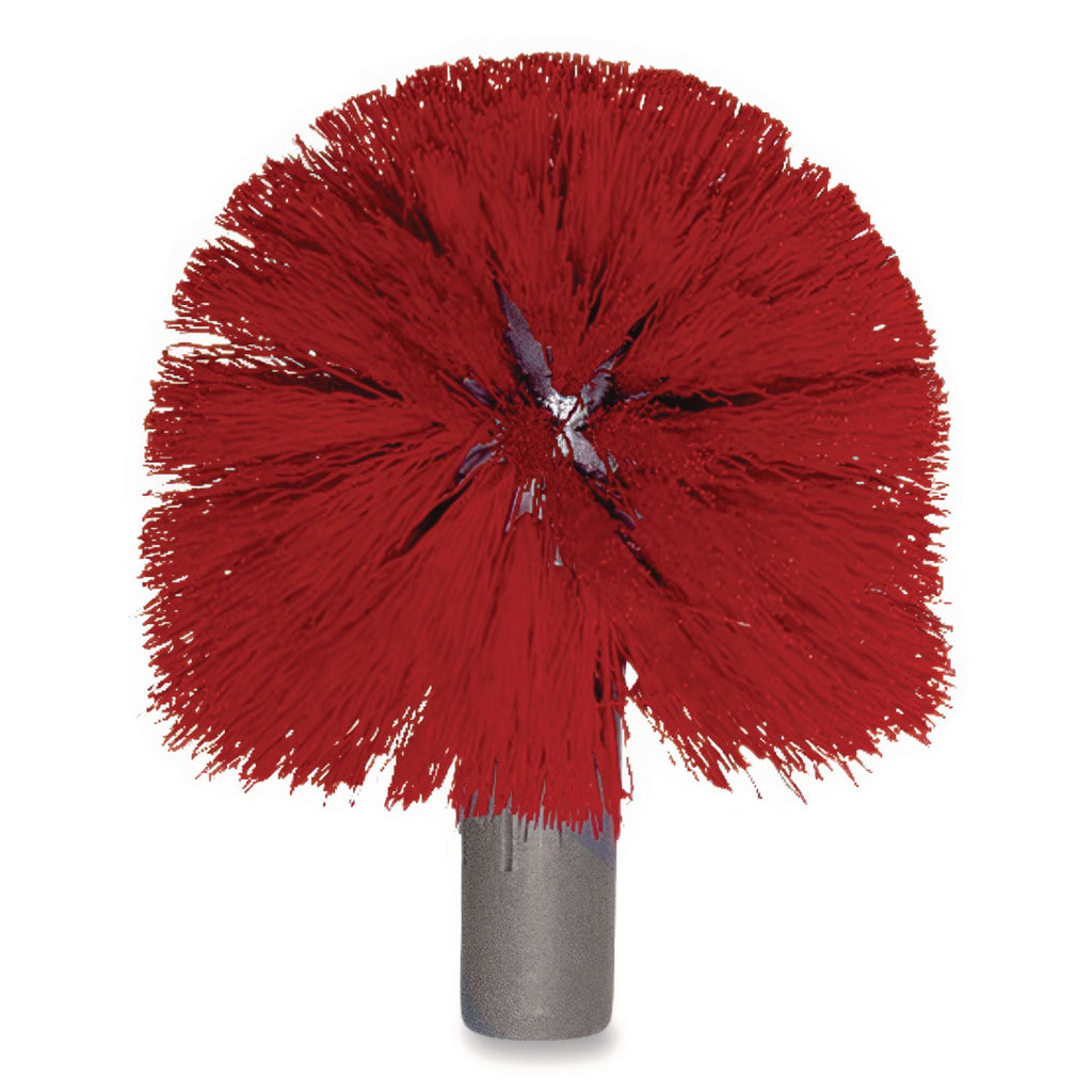 Ergo Toilet Bowl Brush with Nylon Bristle Head, Handle and 2 Heads