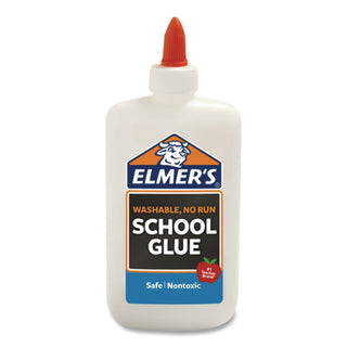 School Glue, 8 oz, Dries Clear