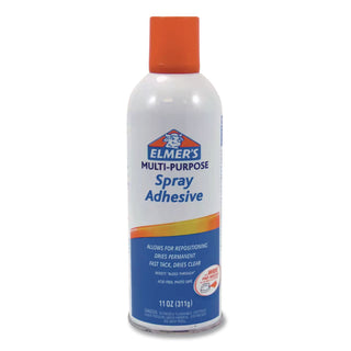 Multi-Purpose Spray Adhesive, 11 oz, Dries Clear