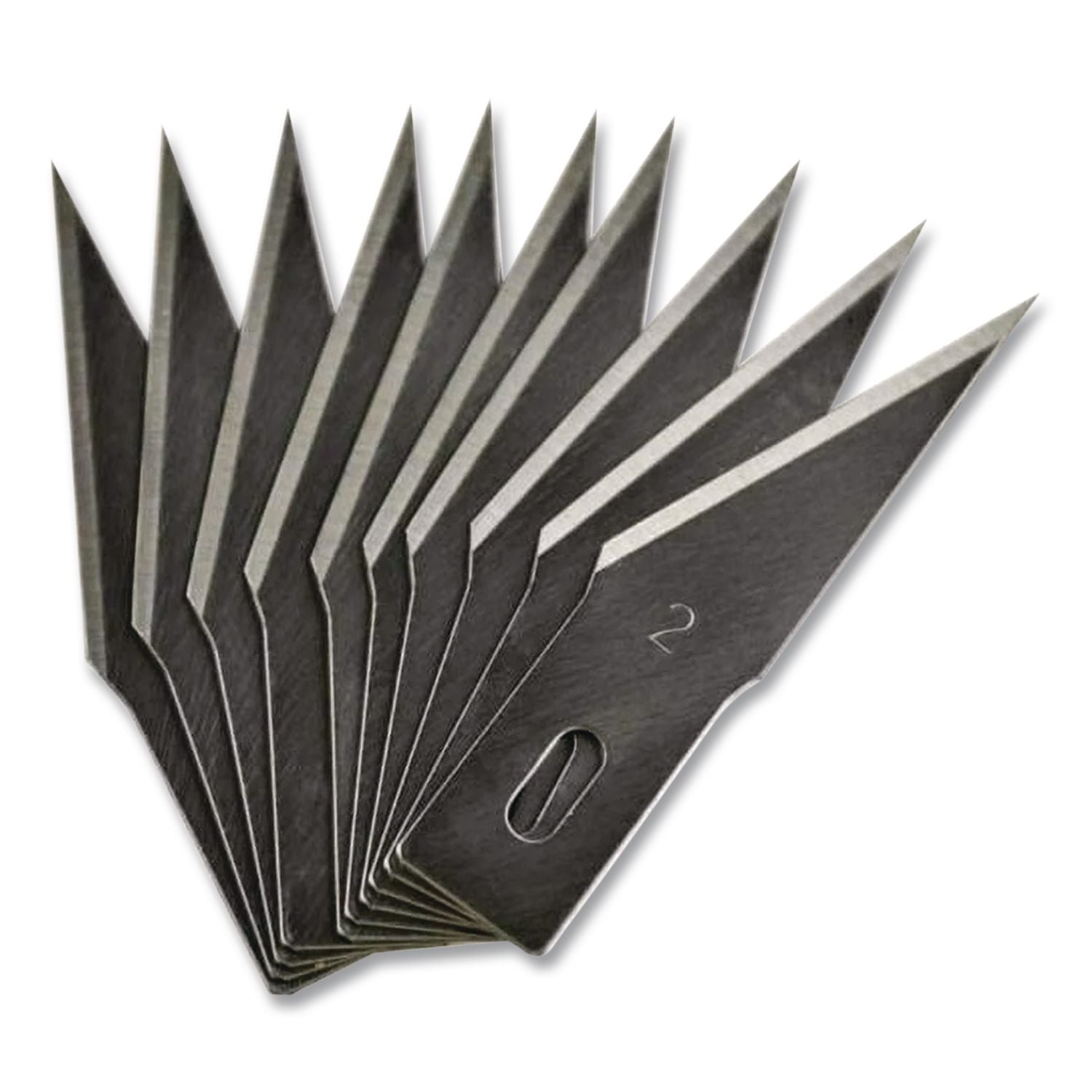 No. 2 Bulk Pack Blades for X-Acto Knives, 100/Box