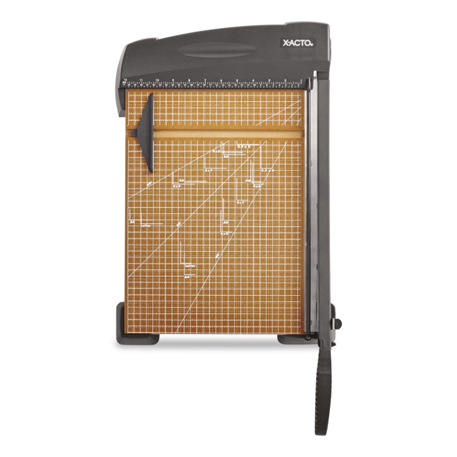 Heavy-Duty Wood Base Guillotine Trimmer, 15 Sheets, 15" Cut Length, 12 x 15