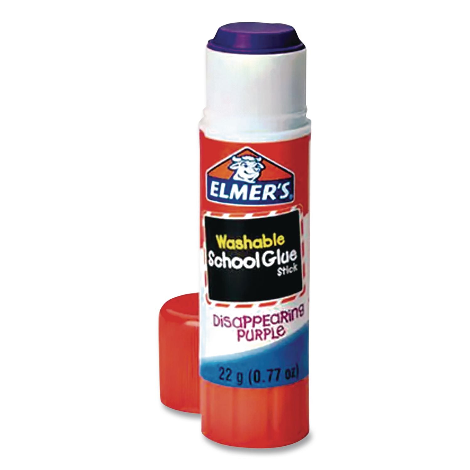 Disappearing Purple School Glue Stick, 0.24 oz, Dries Clear, 30/Box