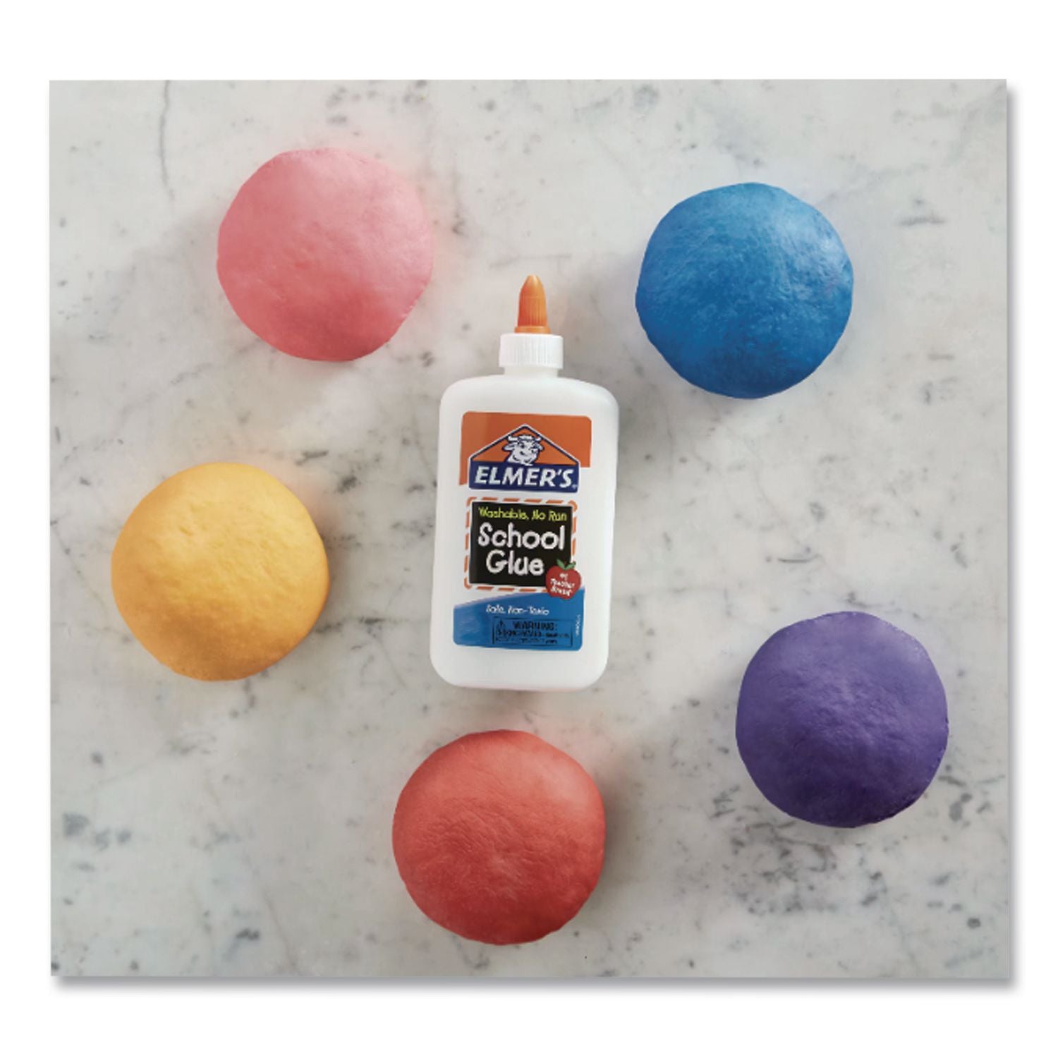 School Glue, 8 oz, Dries Clear