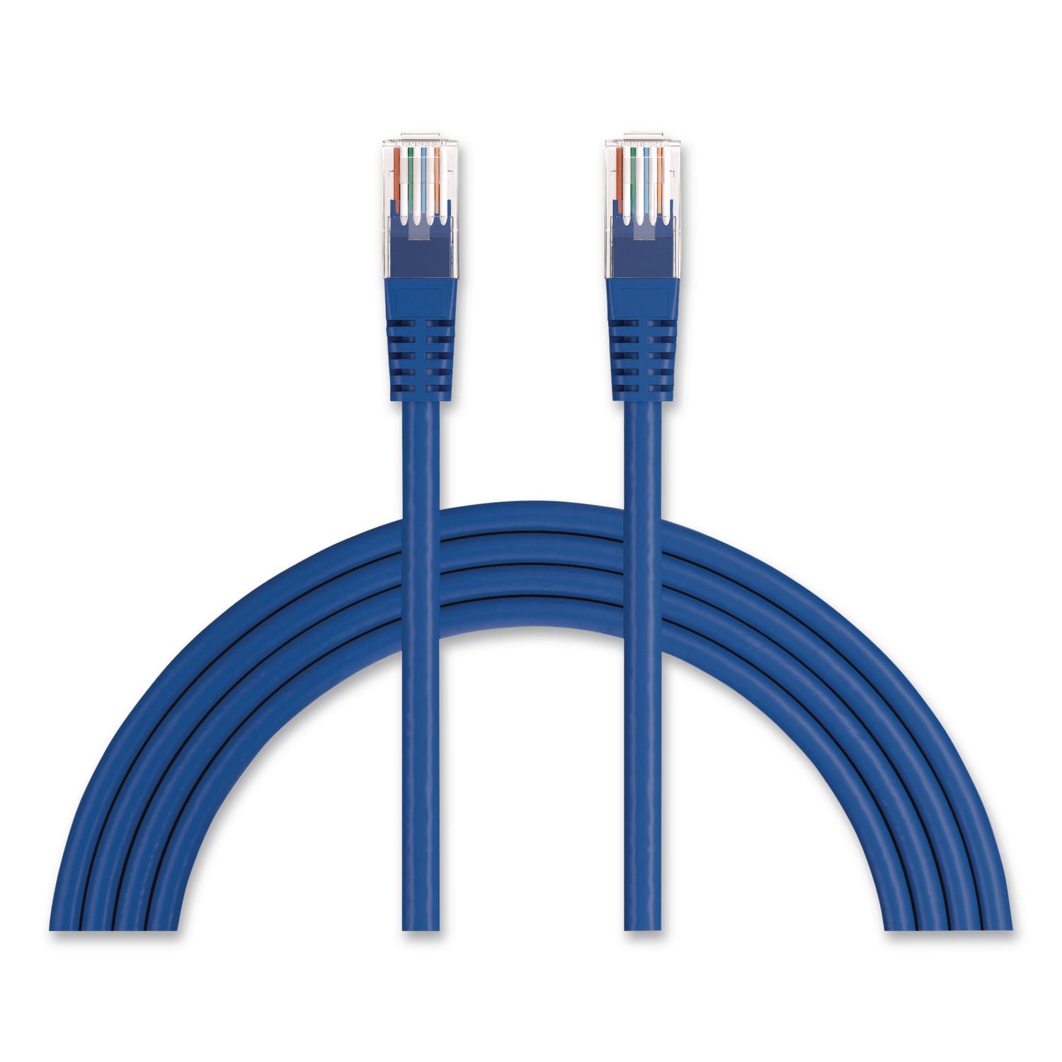 CAT5e 350 MHz Molded Patch Cable, 14 ft, Blue