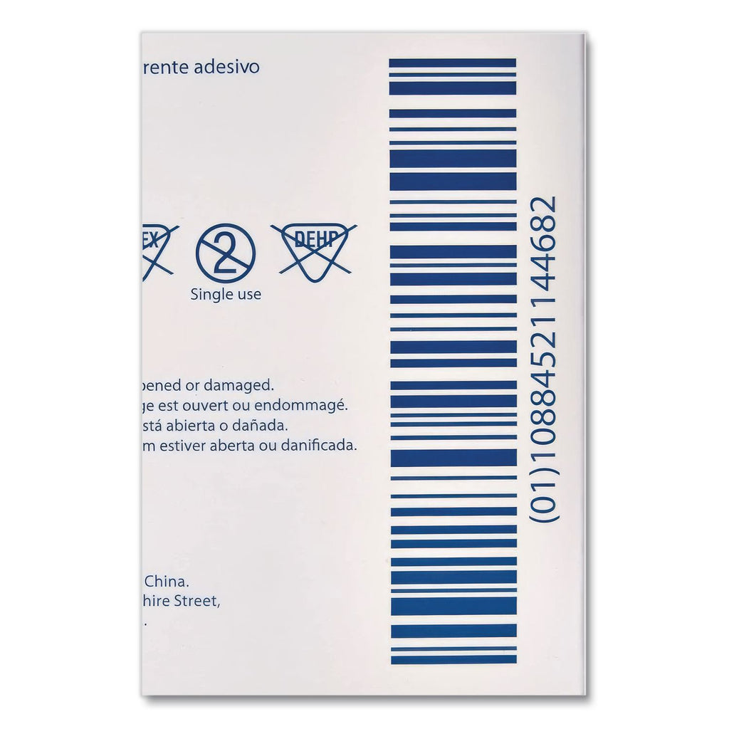 Sheer Plastic Adhesive Bandages, Round Spot, 0.88 x 0.88, Clear, 100/Box