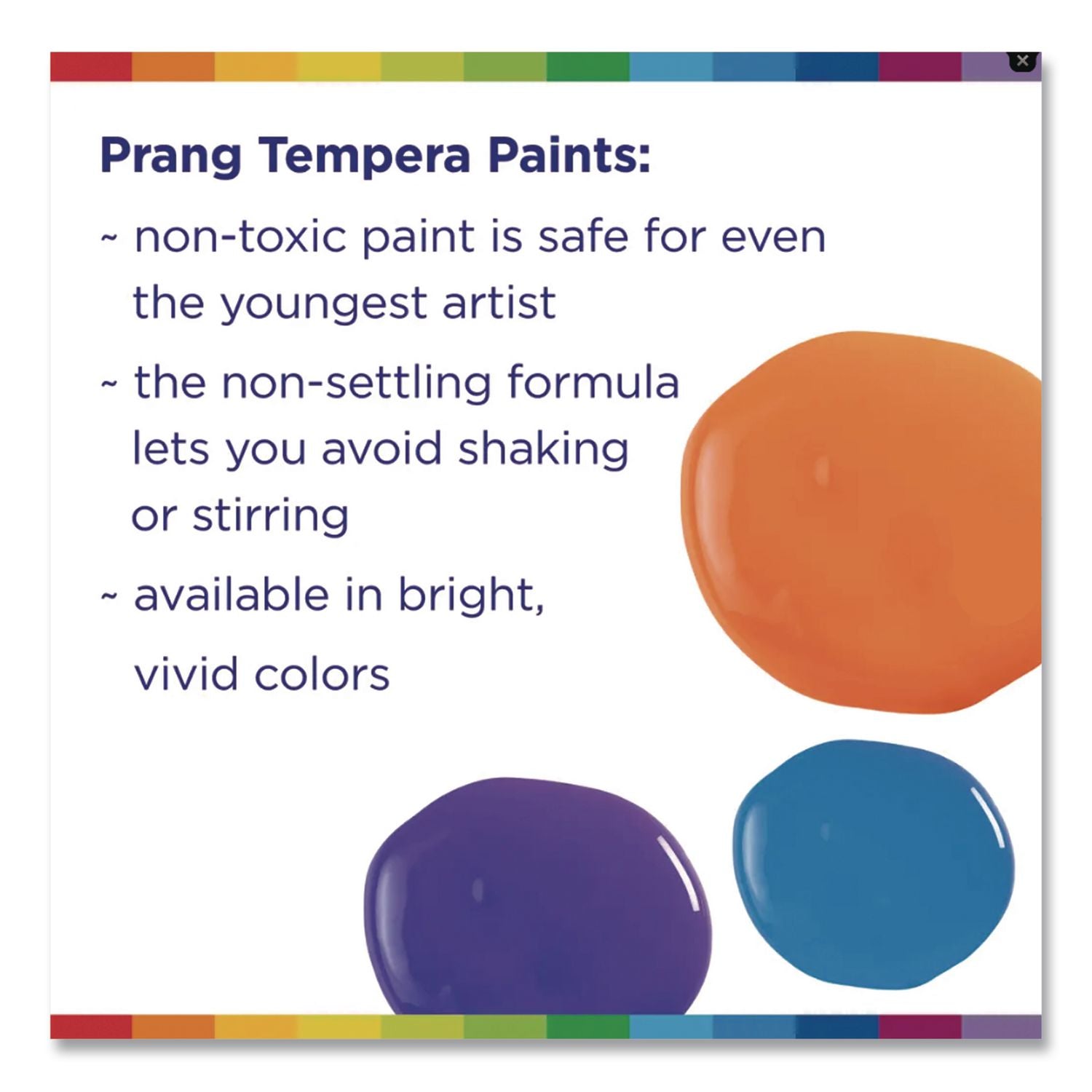 Ready-to-Use Tempera Paint, Magenta, 16 oz Dispenser-Cap Bottle