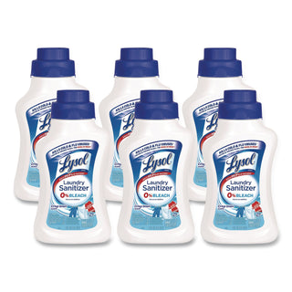 Laundry Sanitizer, Liquid, Crisp Linen, 41 oz, 6/Carton