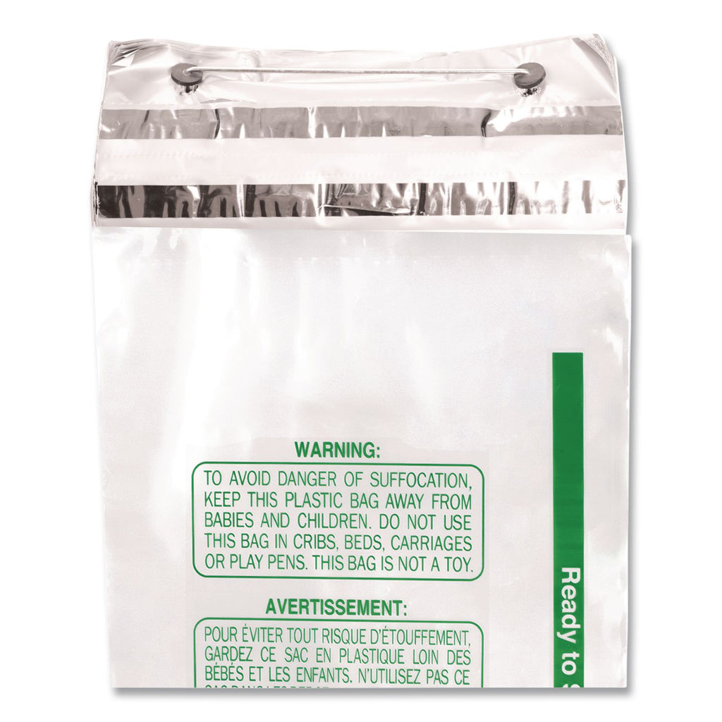 Wicketed E-Commerce Bags, 9 x 14, 1.5 mil, 1,000/Box