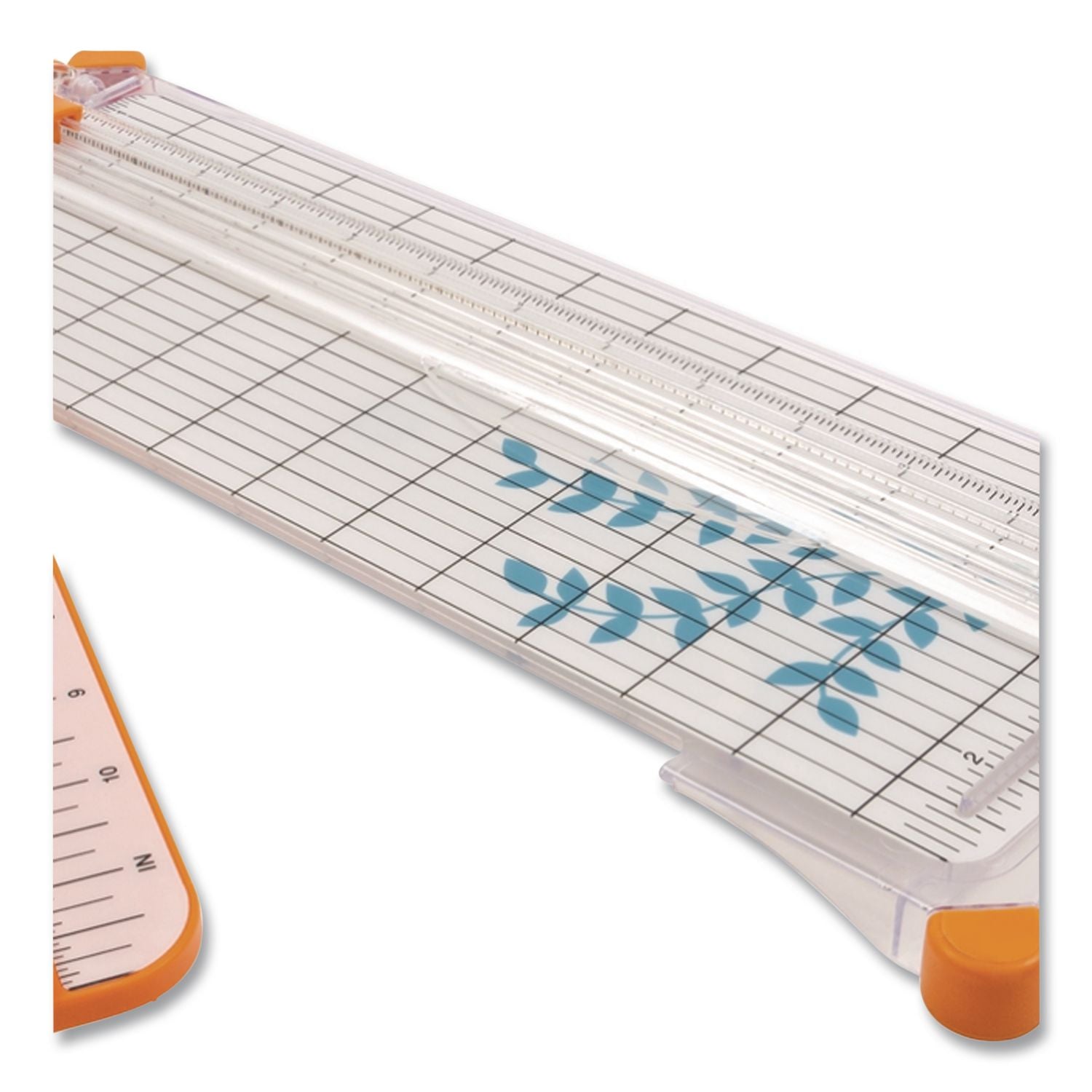 Personal Paper Trimmer, 7 Sheets, 12" Cut Length, Plastic Base, 5.5 x 14