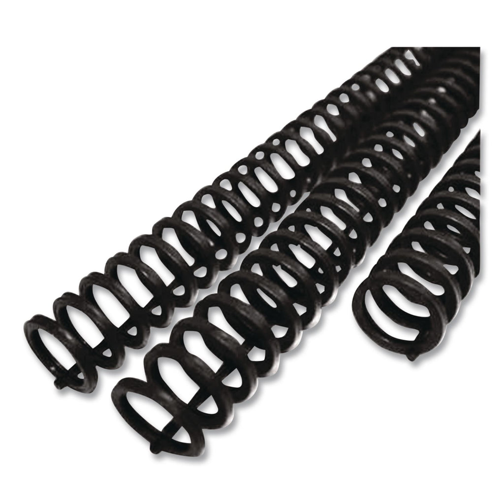 ProClick Easy Edit Spines, 5/16" Diameter, 45 Sheet Capacity, Black, 25/Pack