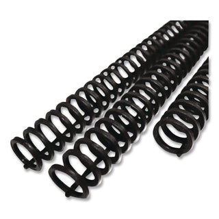 ProClick Easy Edit Spines, 5/16" Diameter, 45 Sheet Capacity, Black, 25/Pack