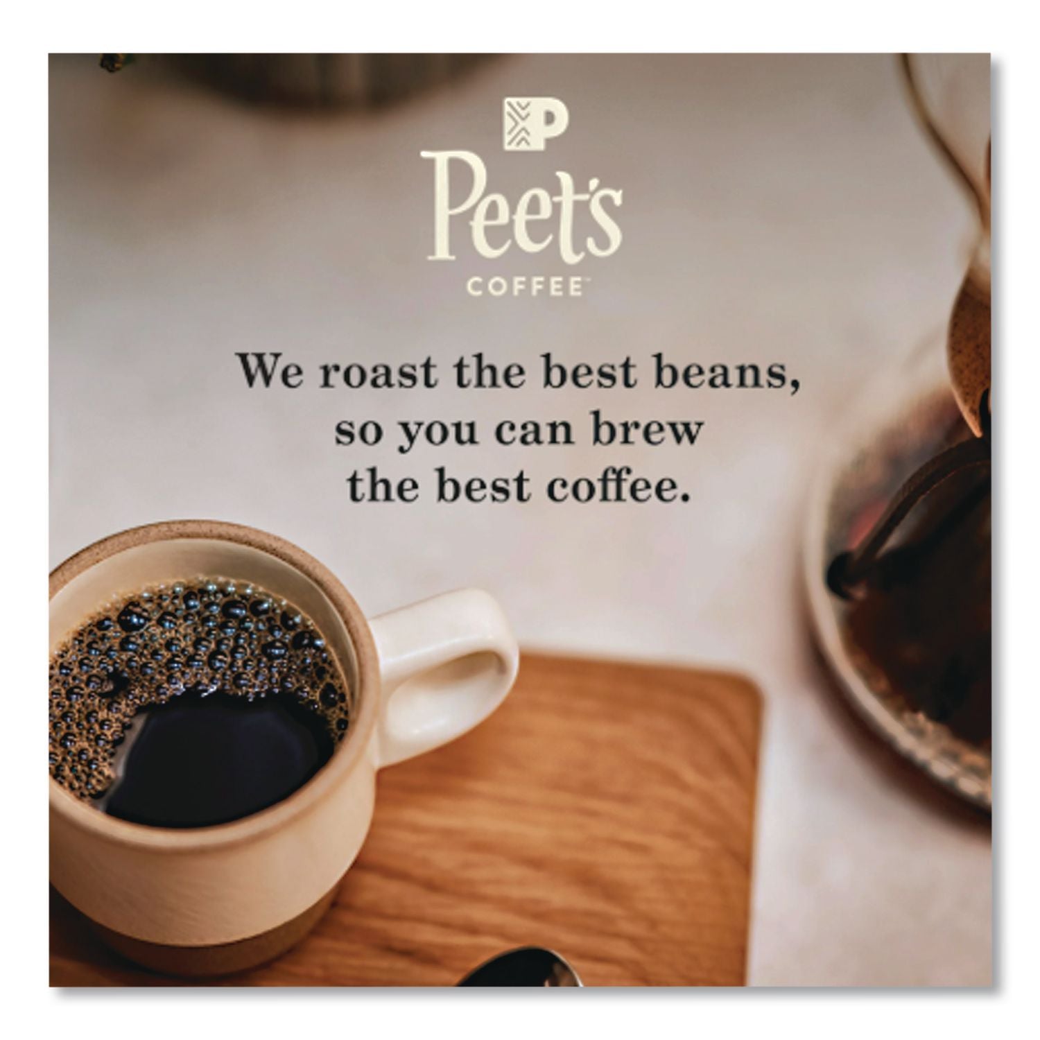 Peet's Coffee K-Cup Cafe Domingo Coffee - Compatible with Keurig Brewer - Medium - 22 / Box