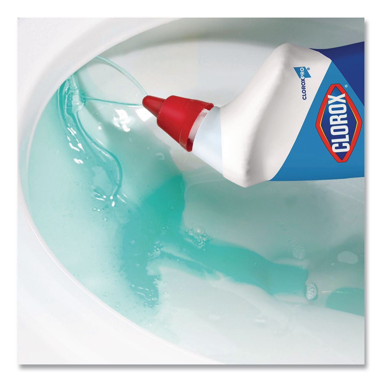 Toilet Bowl Cleaner with Bleach, Fresh Scent, 24oz Bottle