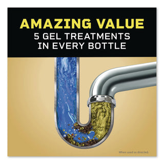 Clog Destroyer + PipeGuard, Gel, 80 oz, 6/Carton