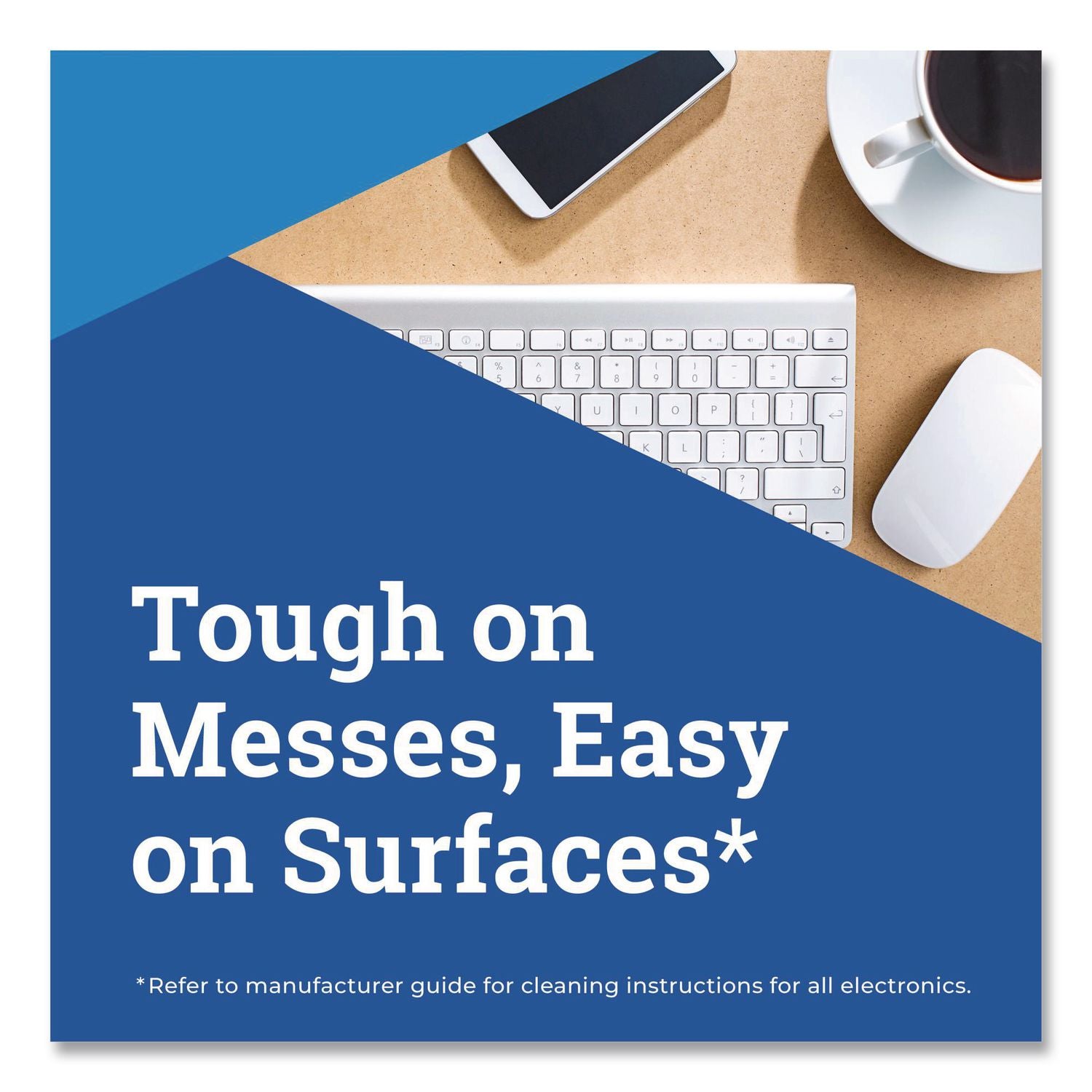 Disinfecting Wipes, 1-Ply, 7 x 8, Fresh Scent, White, 75/Canister