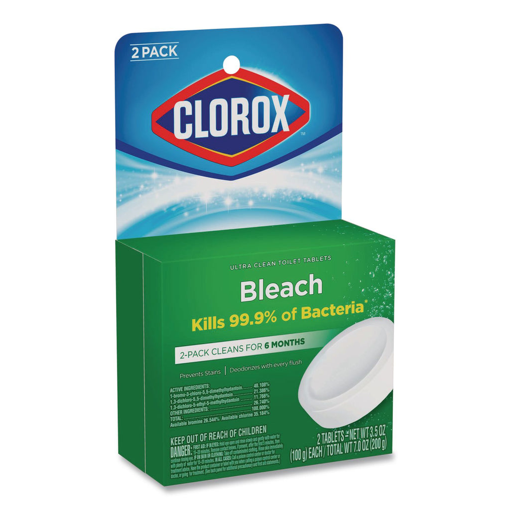 Automatic Toilet Bowl Cleaner, 3.5 oz Tablet, 2/Pack