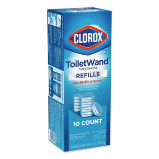 Disinfecting ToiletWand Refill Heads, Blue/White, 10/Pack, 6 Packs/Carton