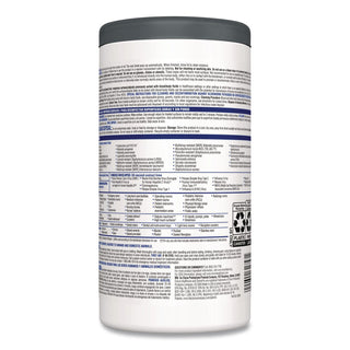 VersaSure Cleaner Disinfectant Wipes, 1-Ply, 6.75 x 8, Fragranced, White, 85/Canister, 6 Canisters/Carton