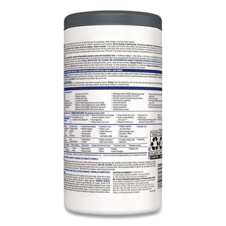 VersaSure Cleaner Disinfectant Wipes, 1-Ply, 8 x 6.75, Original Scent, White, 85 Towels/Can