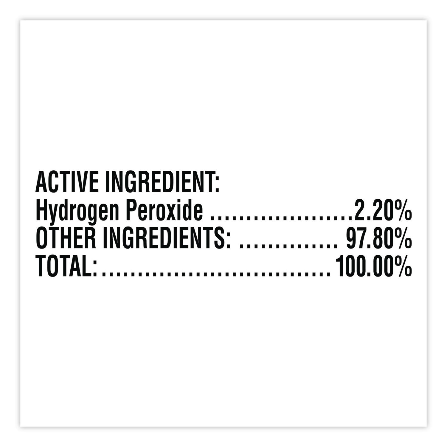 Disinfecting Bio Stain and Odor Remover, Fragranced, 128 oz Refill Bottle, 4/CT