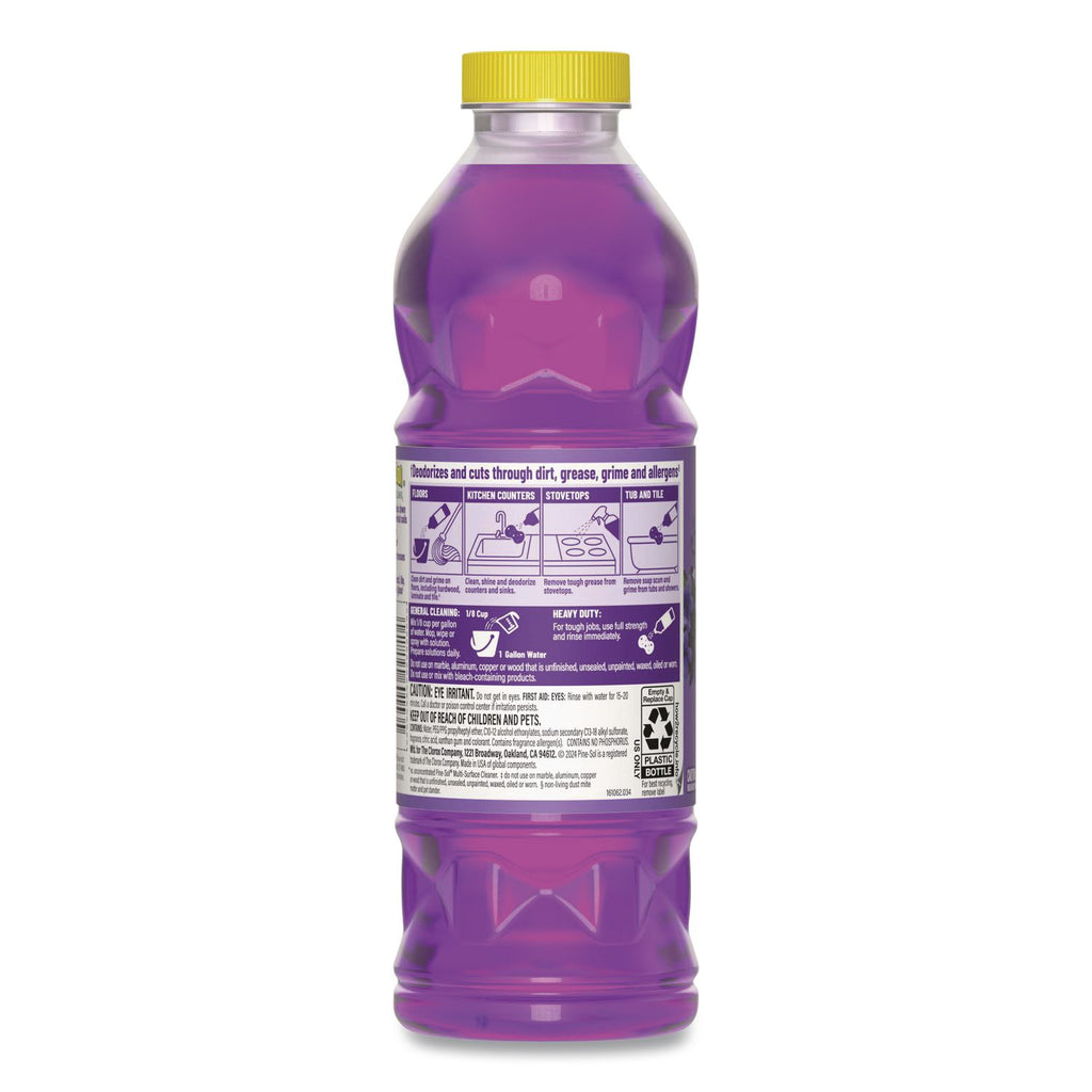 Multi-Surface Cleaner Concentrated, Lavender Clean, 24 oz Bottle, 12/Carton