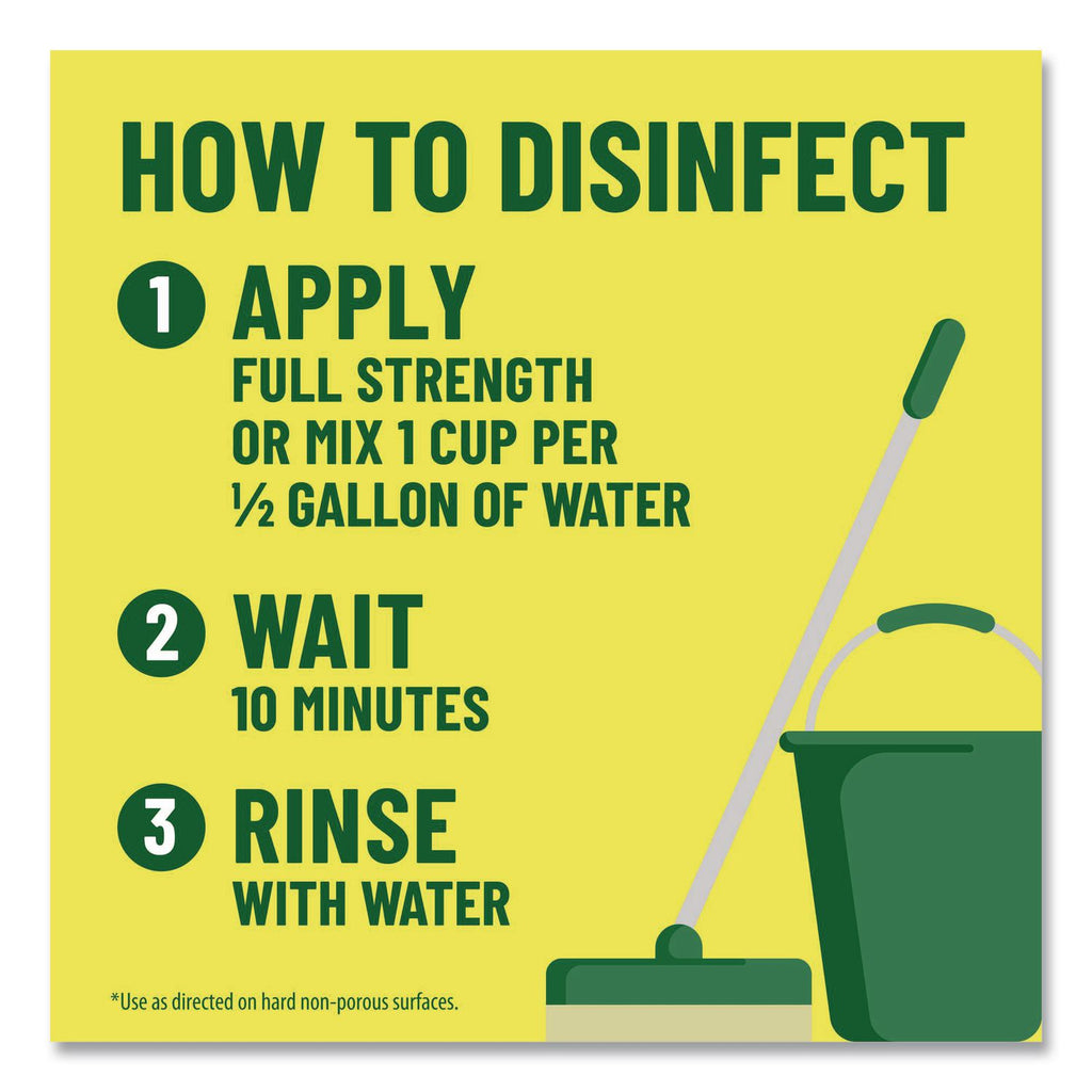 Multi-Surface Cleaner Disinfectant Concentrated, Pine Scent, 80 oz Bottle, 6/Carton