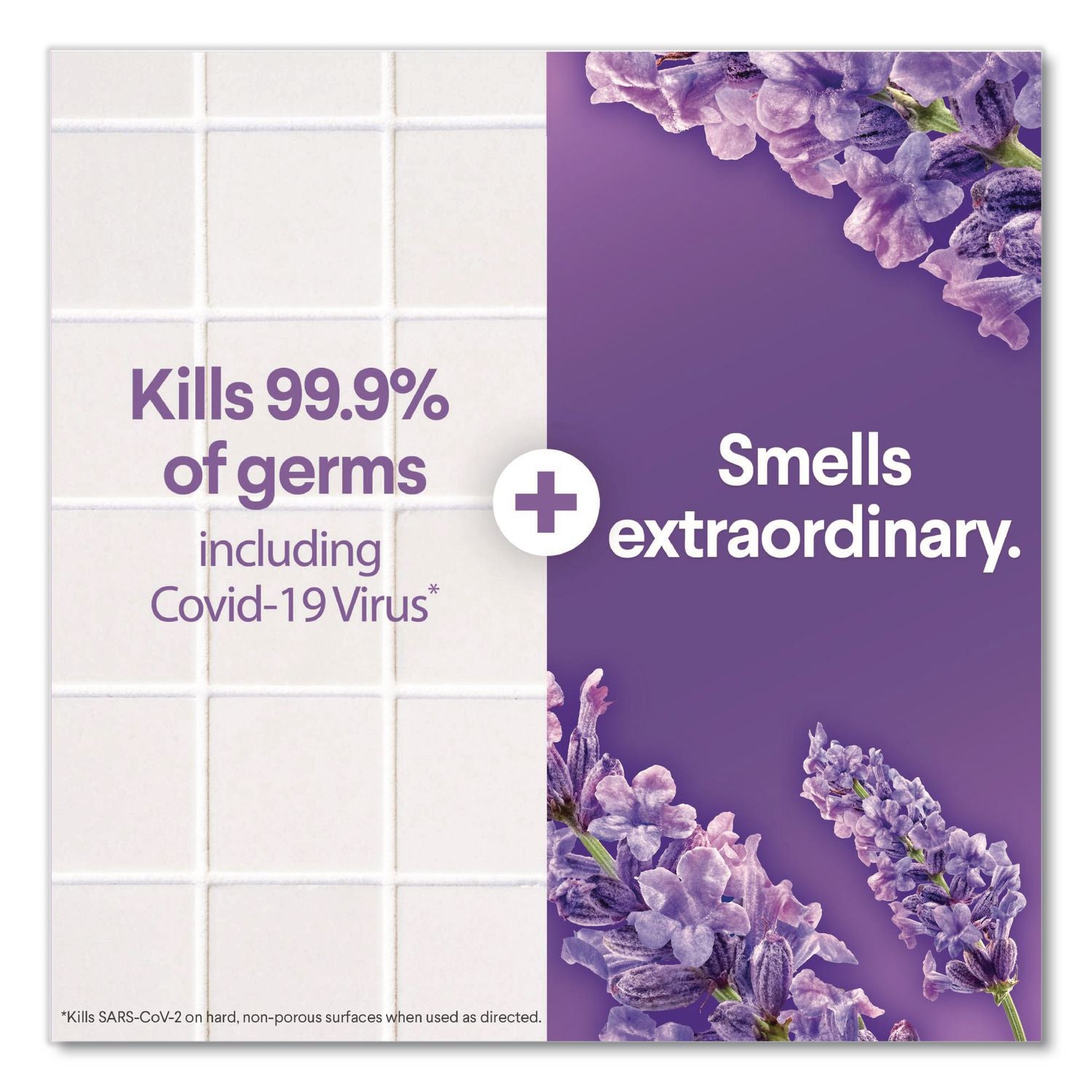 Scentiva Multi Surface Cleaner, Tuscan Lavender and Jasmine, 32 oz, 9/Carton