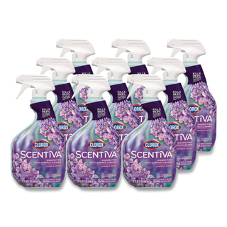 Scentiva Multi Surface Cleaner, Tuscan Lavender and Jasmine, 32 oz, 9/Carton