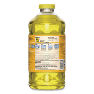 CloroxPro Multi-Surface Cleaner Concentrated, Lemon Fresh Scent, 80 oz Bottle, 3/Carton