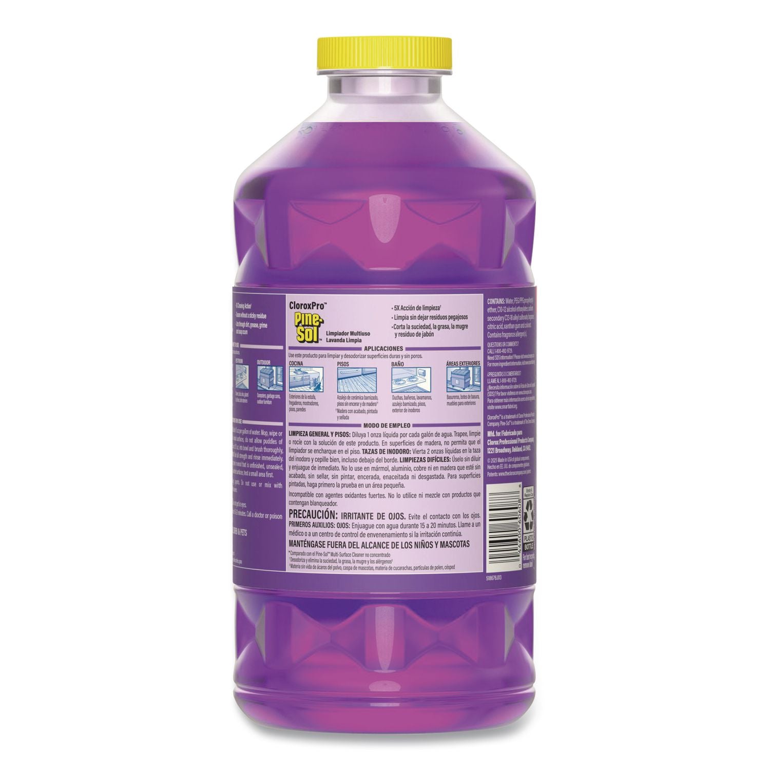 CloroxPro Multi-Surface Cleaner Concentrated, Lavender Clean Scent, 80 oz Bottle
