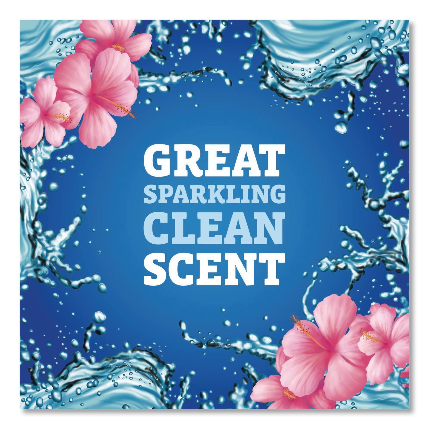 CloroxPro Multi-Surface Cleaner Concentrated, Sparkling Wave Scent, 80 oz Bottle