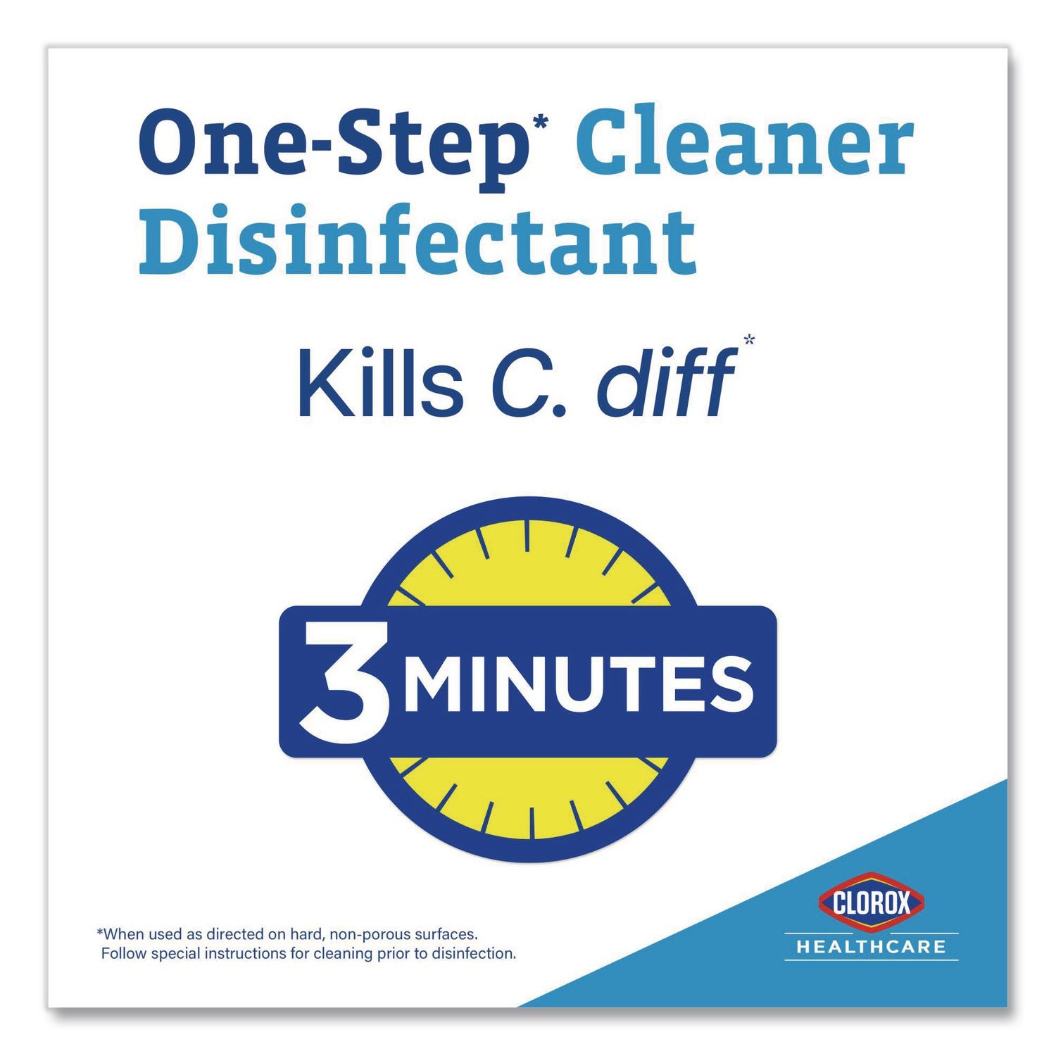 Dispatch Cleaner Disinfectant Towels, 1-Ply, 6.75 x 8, Unscented, White, 150/Canister, 8 Canisters/Carton