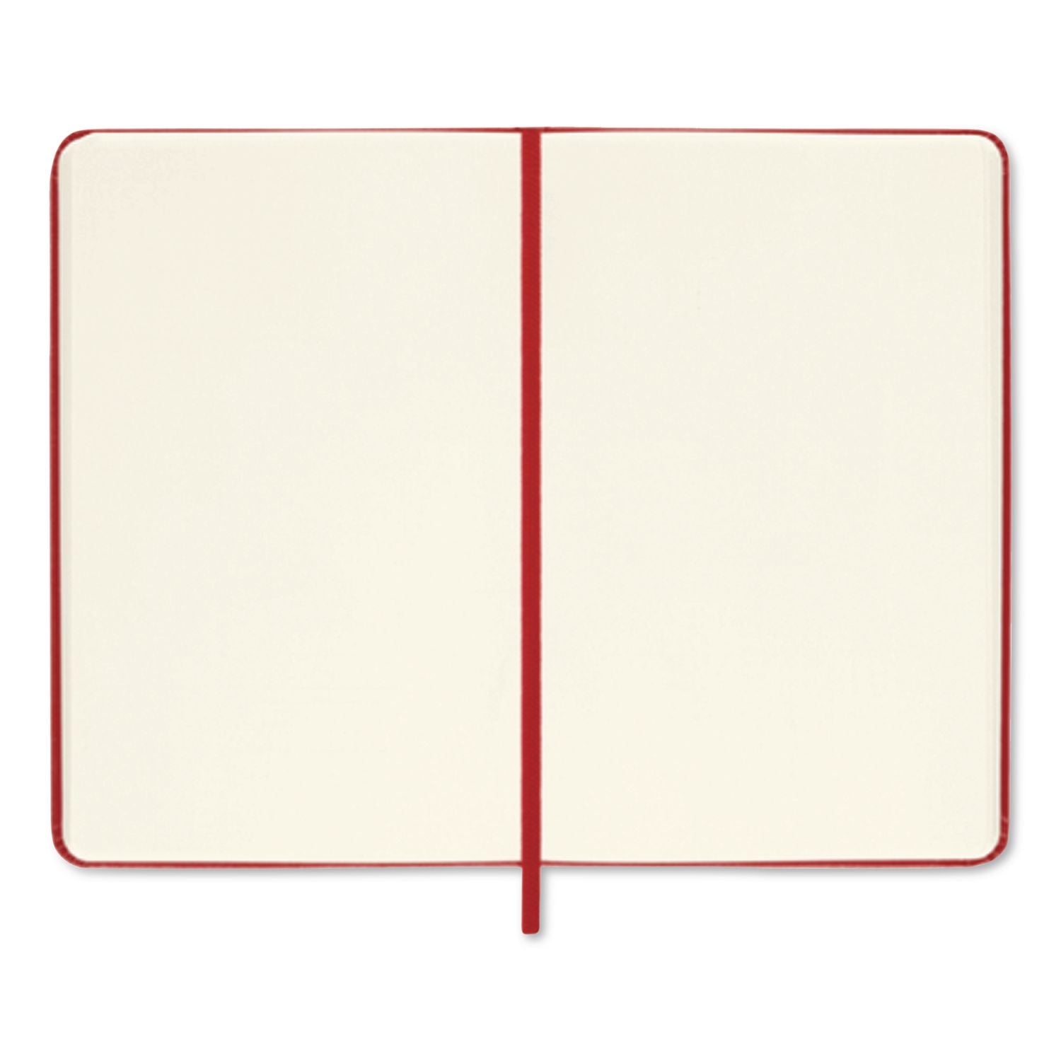 Hard Cover Notebook, 1-Subject, Narrow Rule, Red Cover, (192) 5.5 x 3.5 Sheets
