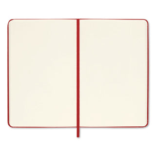 Hard Cover Notebook, 1-Subject, Narrow Rule, Red Cover, (192) 5.5 x 3.5 Sheets