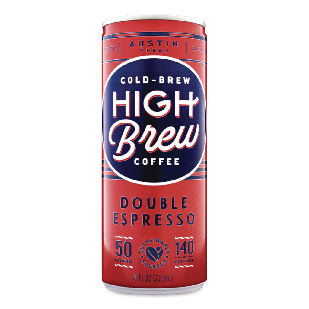 Cold Brew Coffee + Protein, Double Expresso, 8 oz Can, 12/Pack