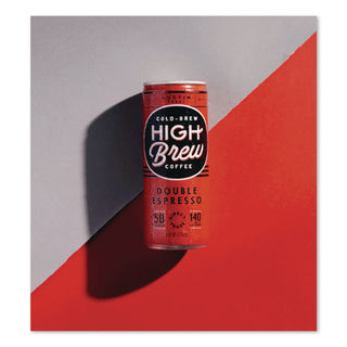 Cold Brew Coffee + Protein, Double Expresso, 8 oz Can, 12/Pack