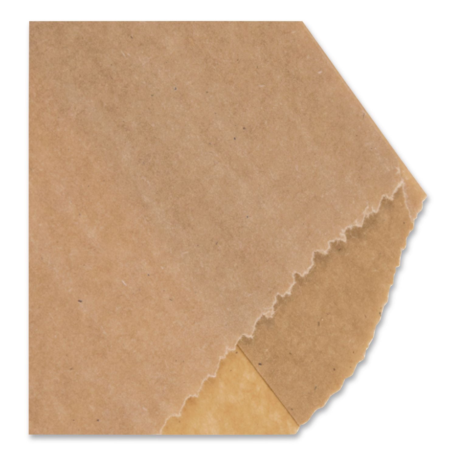 Waxed Napkin Receptacle Liners, 8.5" x 8", Brown, 500/Carton