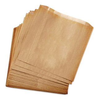 Waxed Napkin Receptacle Liners, 8.5" x 8", Brown, 500/Carton