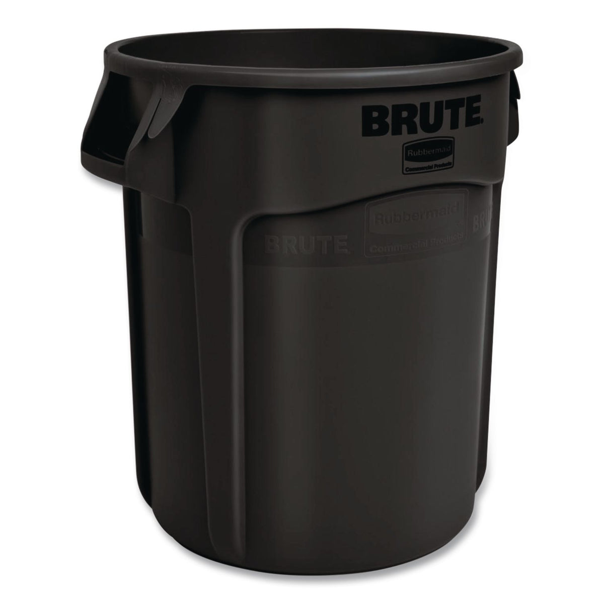 Rubbermaid Commercial Vented Brute 10-gallon Container - 10 gal Capacity - Round - UV Resistant, Vented, Fade Resistant, Crack Resistant, Crush Resistant, Warp Resistant, Reinforced Base, Durable, Tear Resistant, Damage Resistant, Contoured Base Hand