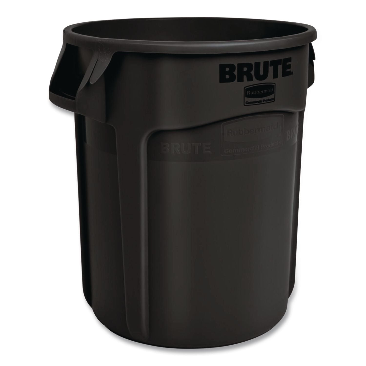Rubbermaid Commercial Vented Brute 10-gallon Container - 10 gal Capacity - Round - UV Resistant, Vented, Fade Resistant, Crack Resistant, Crush Resistant, Warp Resistant, Reinforced Base, Durable, Tear Resistant, Damage Resistant, Contoured Base Hand
