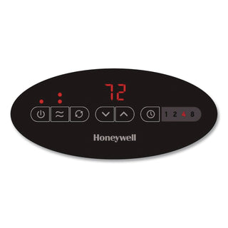 Digital Tower Heater, 1,500 W, 10.12 x 8 x 23.25, Black