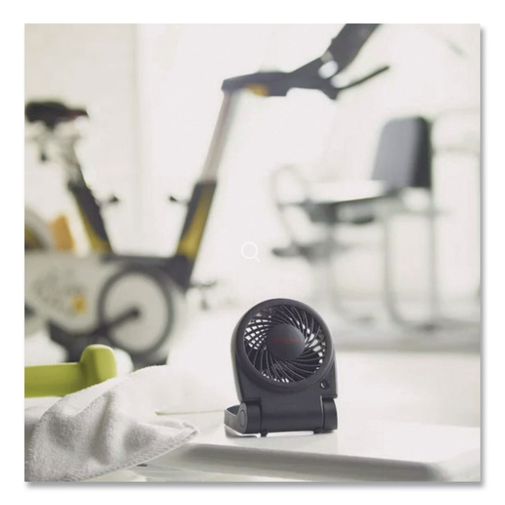 Turbo On The Go USB/Battery Powered Fan, Black
