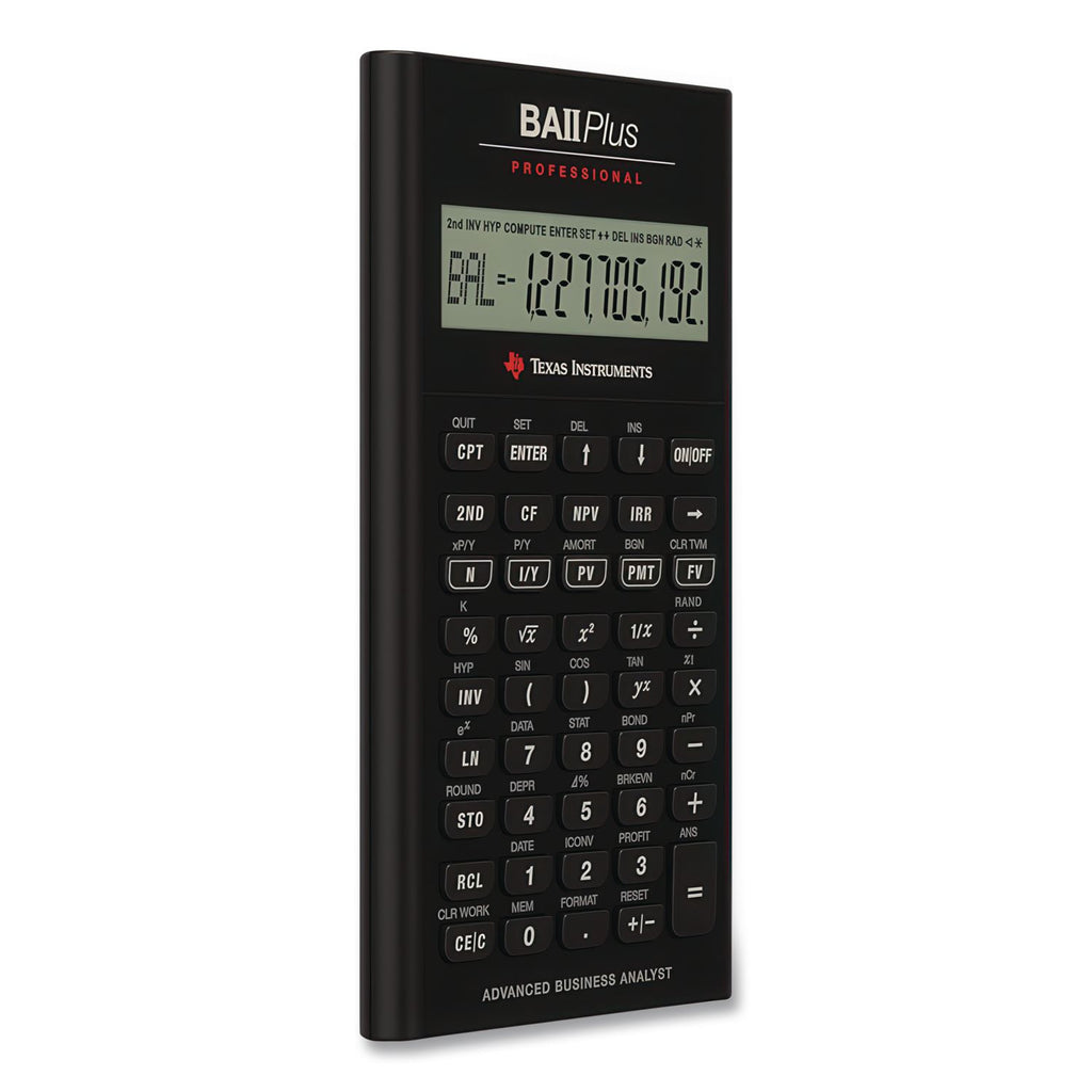 BAIIPlus PRO Financial Calculator, 10-Digit LCD