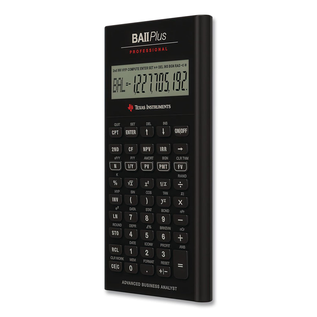 BAIIPlus PRO Financial Calculator, 10-Digit LCD