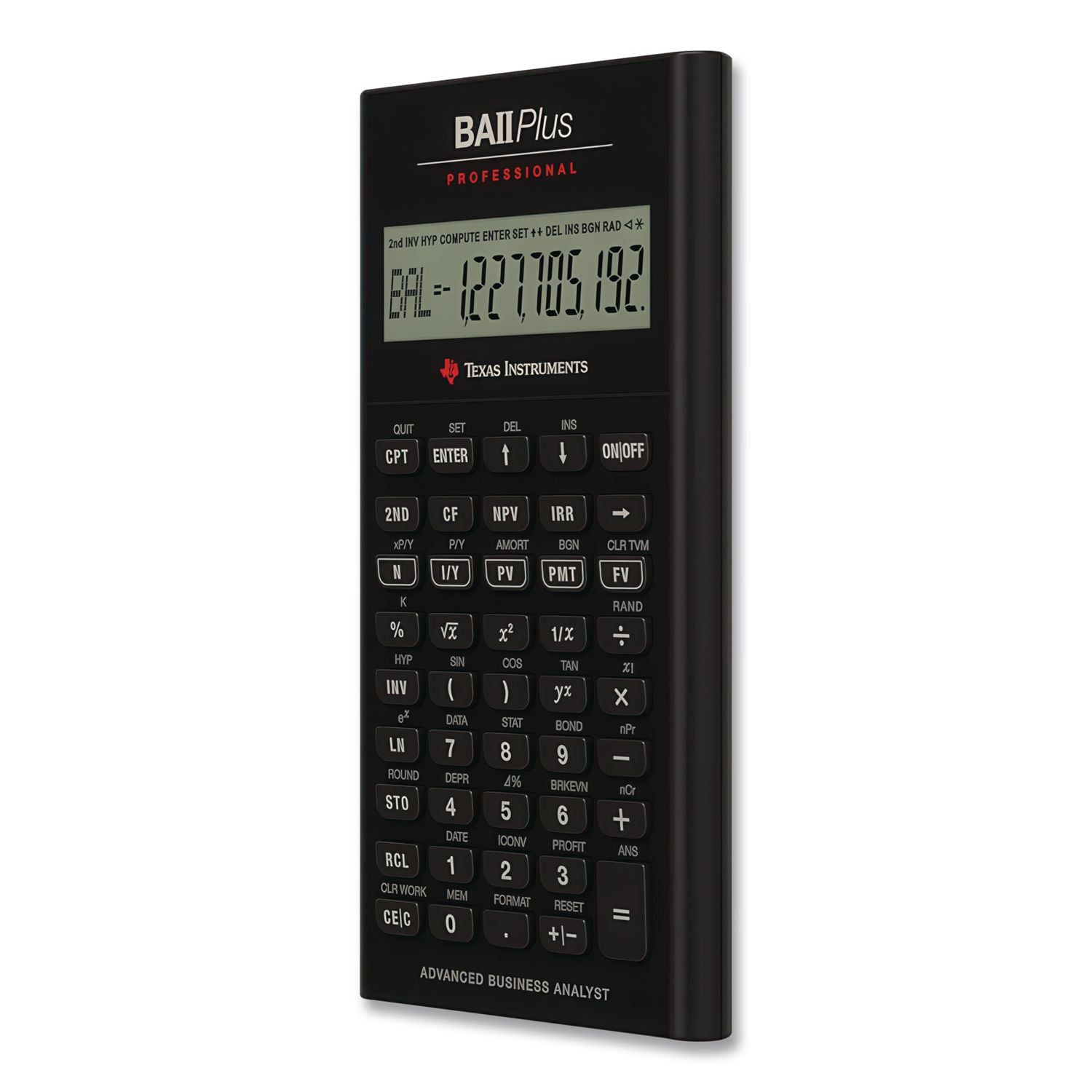 BAIIPlus PRO Financial Calculator, 10-Digit LCD