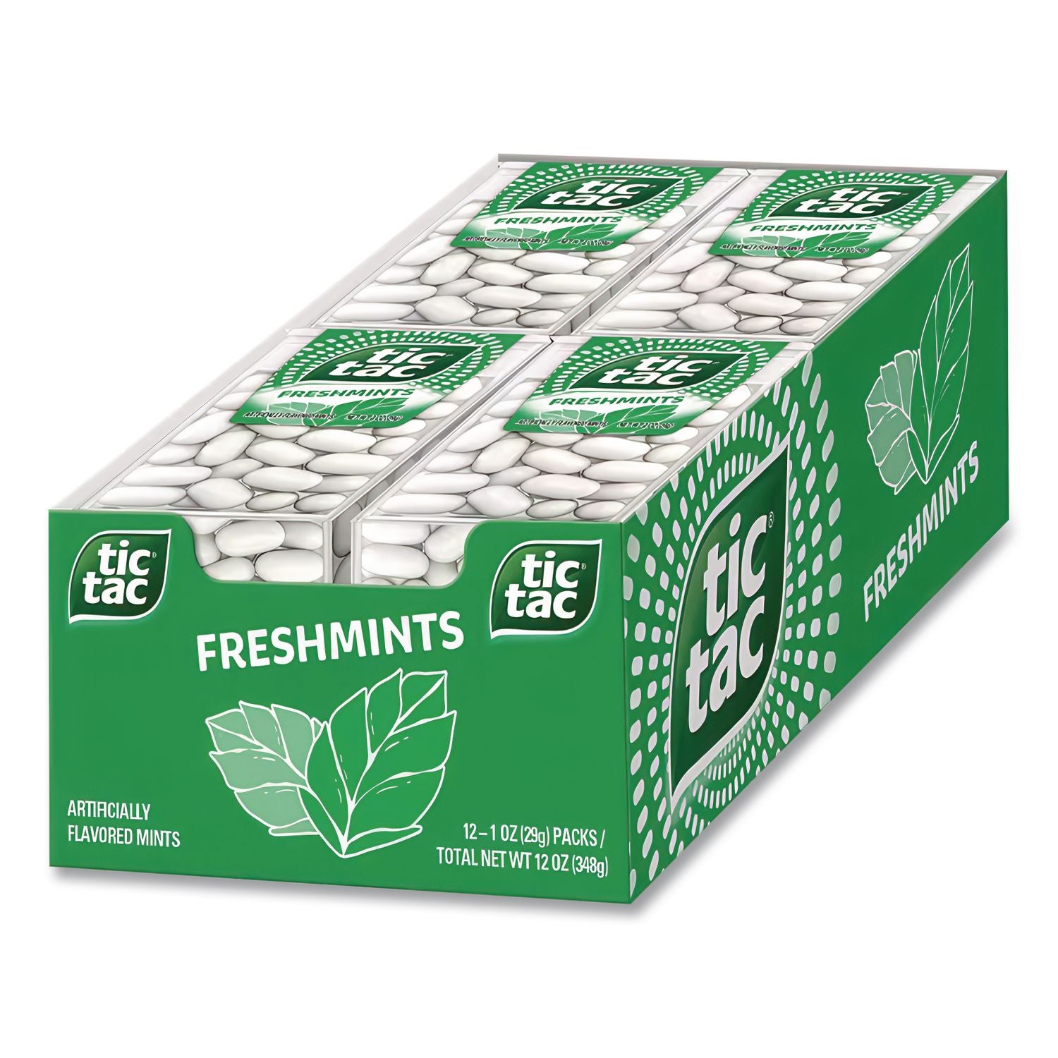 Breath Mints, Freshmint, 1 oz Bottle, 12 Bottles/Box