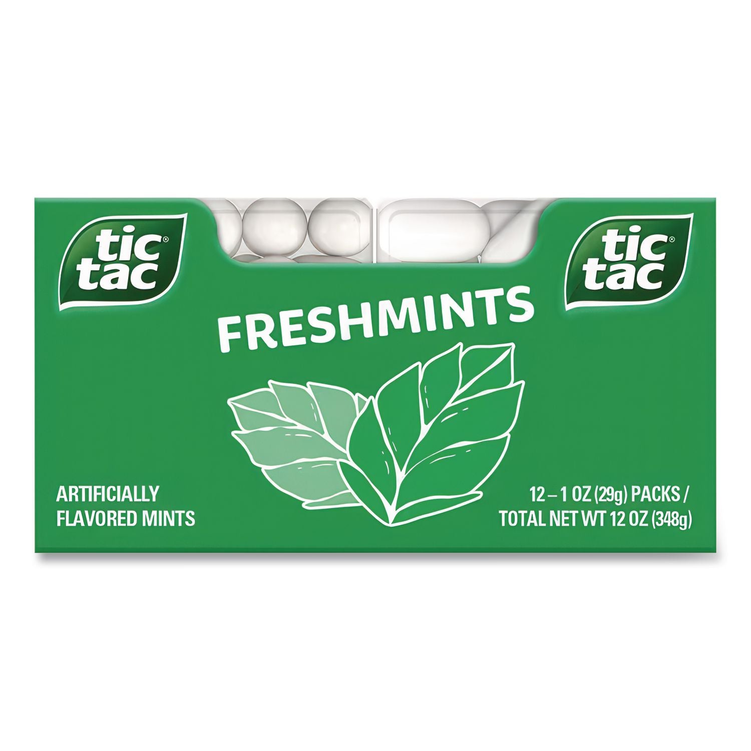Breath Mints, Freshmint, 1 oz Bottle, 12 Bottles/Box